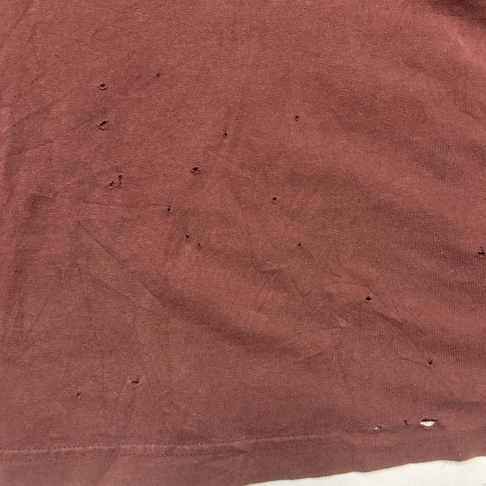 Carhartt Pocket Shirt Men XL Maroon Short Sleeve Sun Faded Thrashed Skate Grunge - Picture 9 of 16